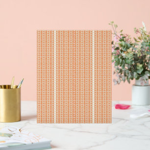 arrière - plan rayé orange et blanc avec petit