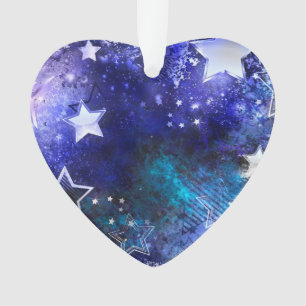 Arrière - plan spatial avec étoiles