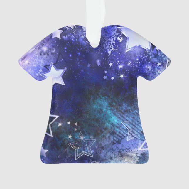 Arrière - plan spatial avec étoiles (devant)