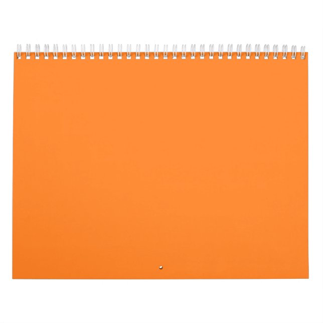 Arrière - plans orange sur un calendrier (Protection)