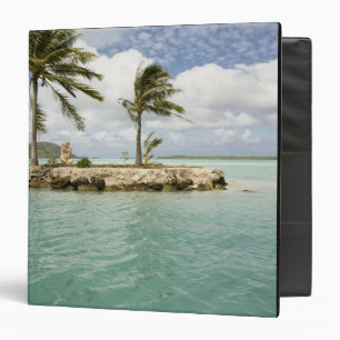 Arrival at airport in Bora Bora, Society Binder