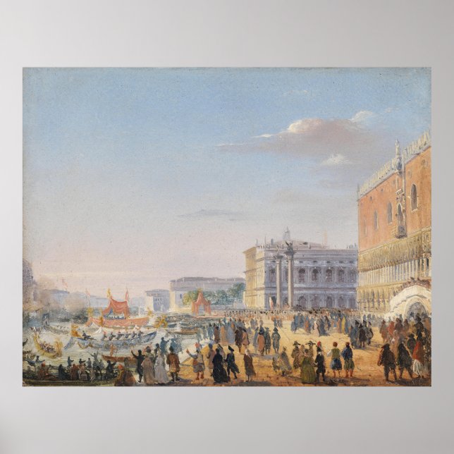 Arrival of Emperor Franz Joseph Poster (Front)