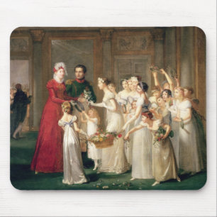 Arrival of Marie-Louise de Habsbourg-Lorraine Mouse Pad