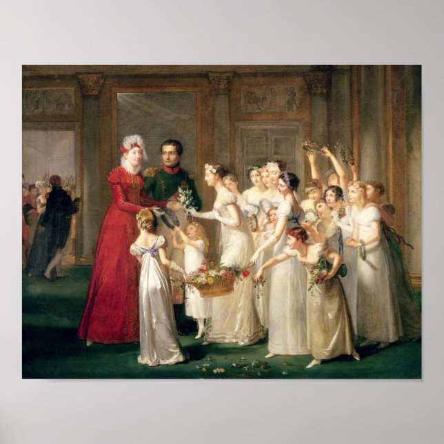 Arrival of Marie-Louise de Habsbourg-Lorraine Poster (Front)