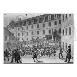 Arrival of the convicts at Bicetre