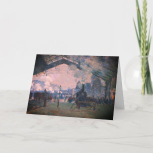 Arrival of the Normandy Train, Gare Saint-Lazare: Card