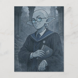 Arrogance / Professor / University Postcard