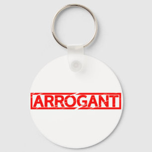 Arrogant Stamp Keychain