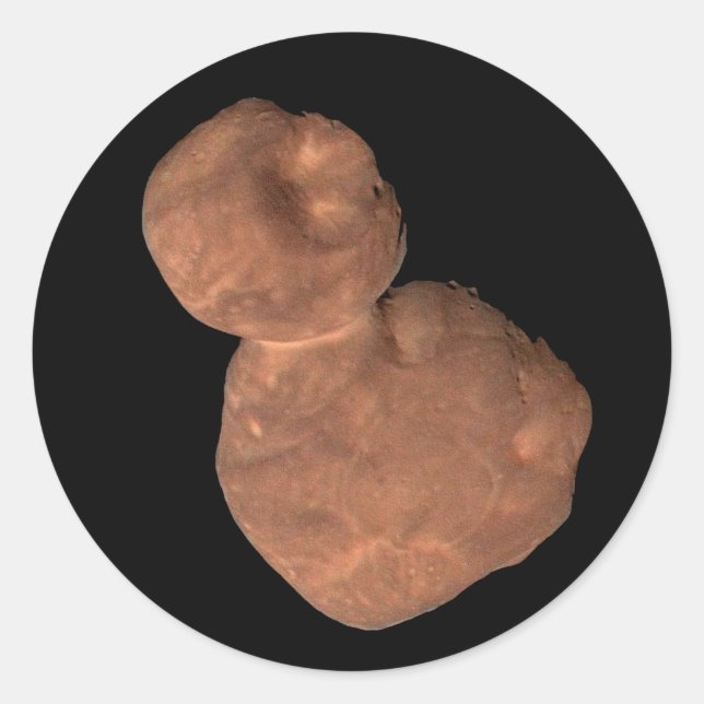 Arrokoth Kuiper Belt Object Classic Round Sticker (Front)