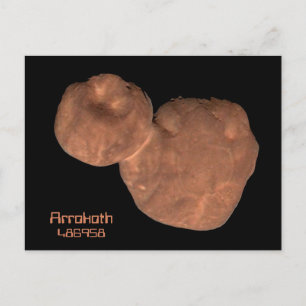 Arrokoth Kuiper Belt Object Postcard