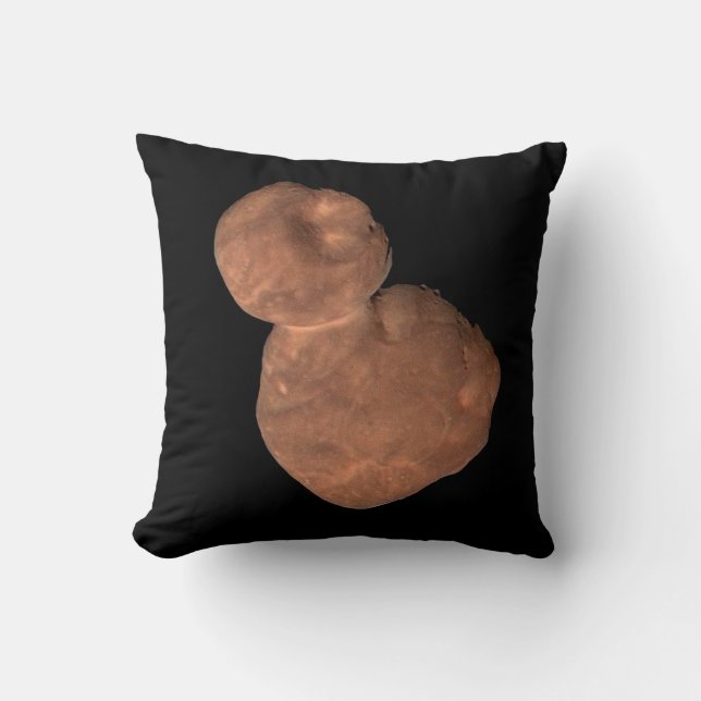 Arrokoth Kuiper Belt Object Throw Pillow (Front)