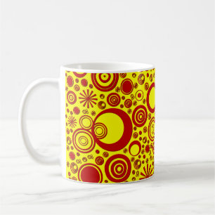 Arrondissements, Mug à café jaune-rouge