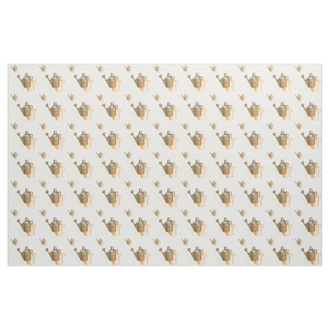 Arrosage de jardin peut tissu (Fat Quarter)