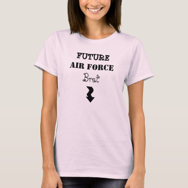 arrow2, FUTURE, AIR FORCE, Brat T-Shirt (Front)