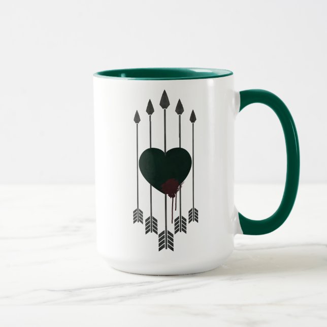 Arrow | Arrows Shot Through Heart Mug (Right)
