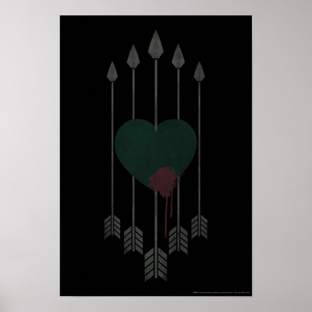 Arrow | Arrows Shot Through Heart Poster (Front)