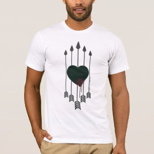 Arrow   Arrows Shot Through Heart T-Shirt