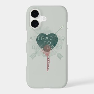 Arrow   "Attracted To Bad Boys" Pierced Heart