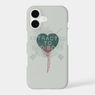 Arrow "Attracted To Bad Boys" Pierced Heart