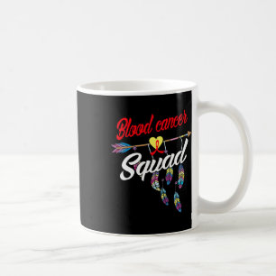 Arrow Blood Cancer Squad Awareness Warrior Gift Coffee Mug