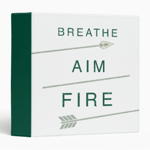 Arrow Breathe Aim Fire Binder