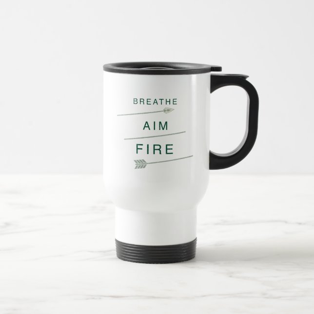 Arrow | Breathe Aim Fire Travel Mug (Right)