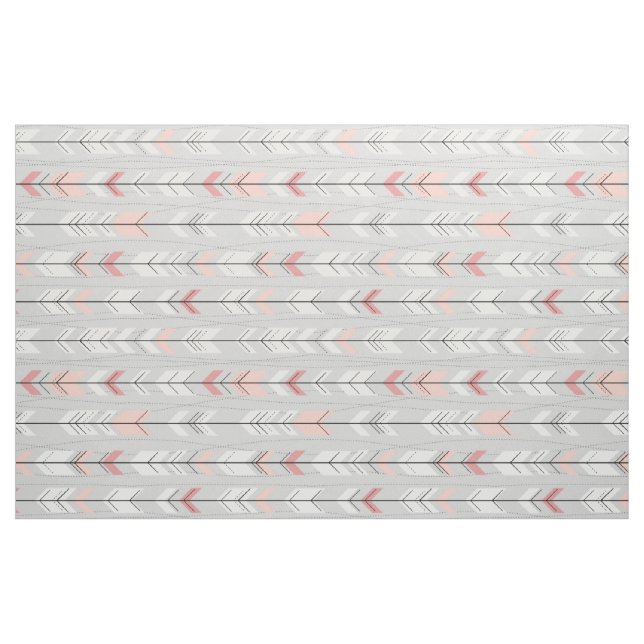 Arrow Feathers Horizontal Fabric (Yard)