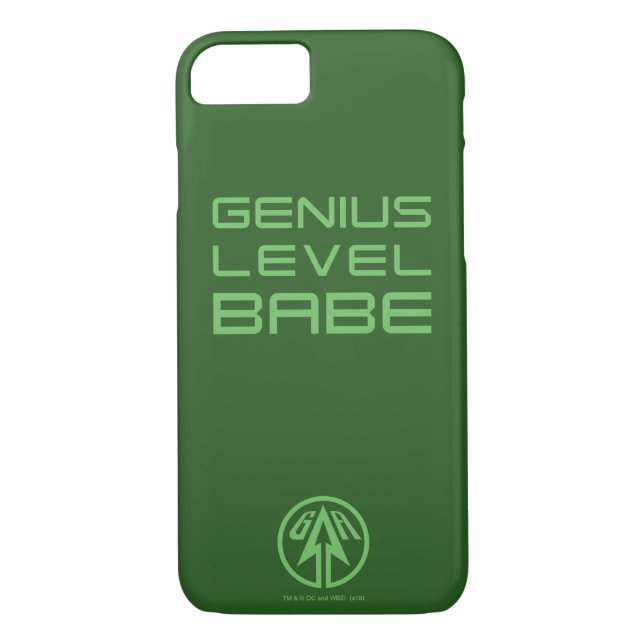 Arrow | Genius Level Babe Case-Mate iPhone Case (Back)