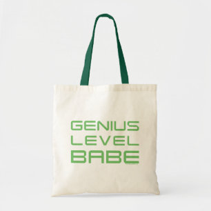 Arrow Genius Level Babe Tote Bag