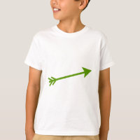Arrow Green 15deg The MUSEUM Zazzle Gifts