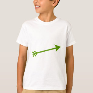 Arrow Green 15deg The MUSEUM Zazzle Gifts T-Shirt