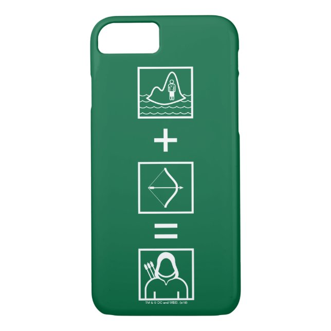 Arrow | Green Arrow Equation Case-Mate iPhone Case (Back)