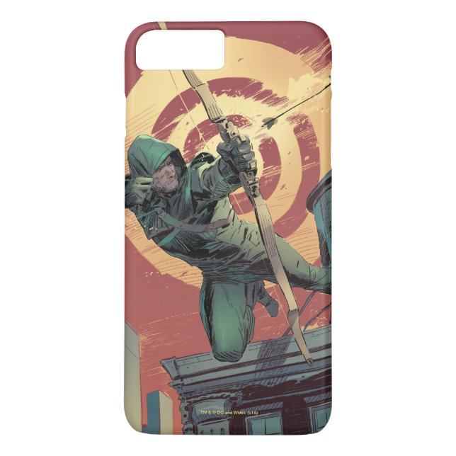 Arrow | Green Arrow Fires From Rooftop Case-Mate iPhone Case (Back)