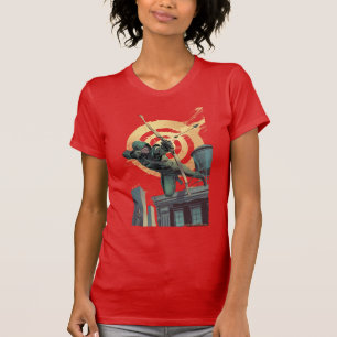 Arrow Green Arrow Fires From Rooftop T-Shirt