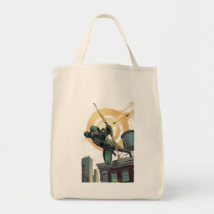 Arrow   Green Arrow Fires From Rooftop Tote Bag
