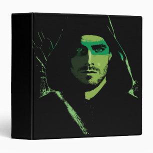 Arrow Green Arrow Green Stylized Cutout Binder