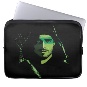 Arrow Green Arrow Green Stylized Cutout Laptop Sleeve
