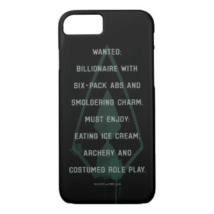 Arrow   Green Arrow Parody Wanted Post Case-Mate iPhone Case