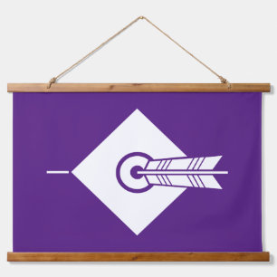 Arrow hit target hanging tapestry