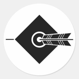 Arrow hit target Stickers & Labels