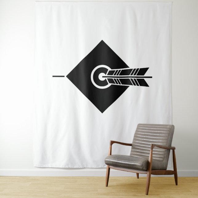 Arrow hit target Tapestries (In Situ)