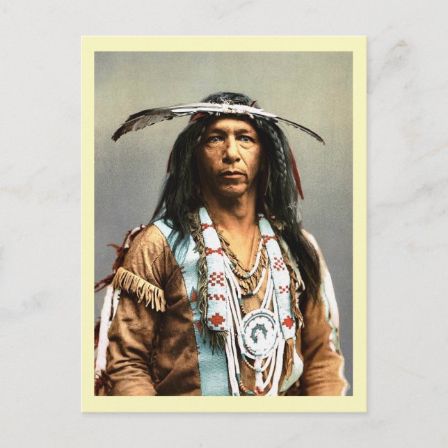 Arrow maker first nation American Postcard (Front)
