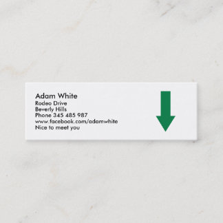 Arrow Mini Business Card
