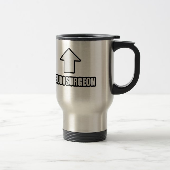 Arrow Neurosurgeon Travel Mug (Right)