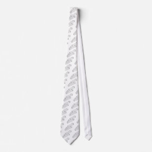 Arrow or Stairs Optical Illusion Tie