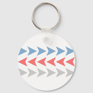 Arrow Pattern Keychain