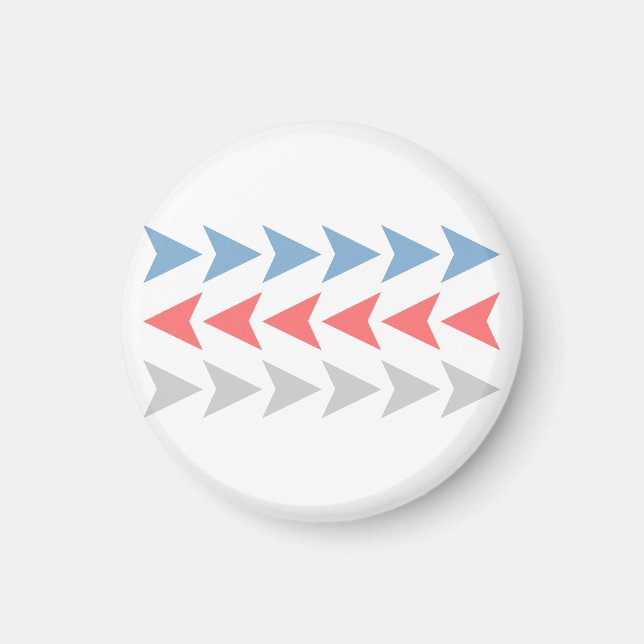 Arrow Pattern Magnet (Front)