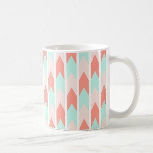 Arrow Pattern Pastel Mug