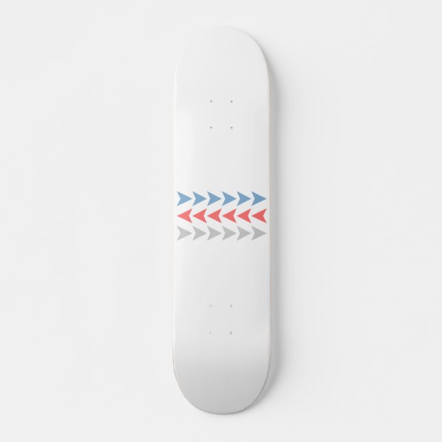 Arrow Pattern Skateboard (Front)