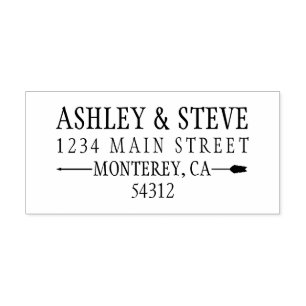 Arrow Return Address Self-inking Stamp